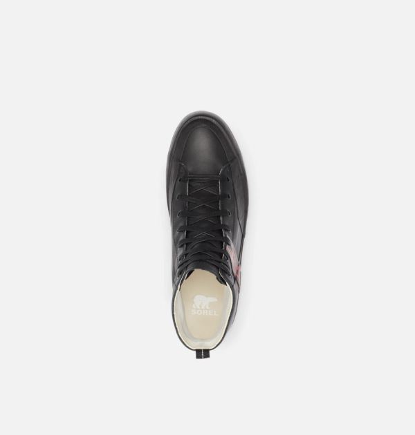 Sorel Shoes Men's Grit Mid Sneaker-Black Jet