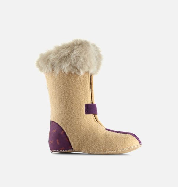 Sorel Shoes Youth Joan Of Arctic Boot Liner-Curry