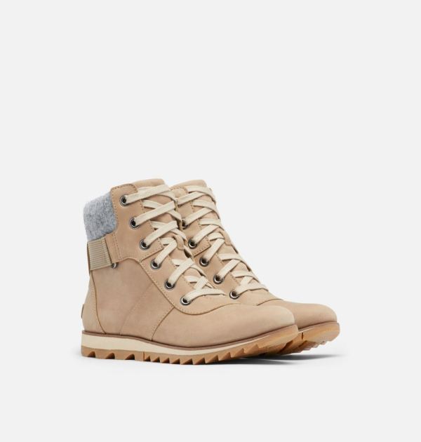 Sorel Shoes Women's Harlow Conquest Boot-Sandy Tan