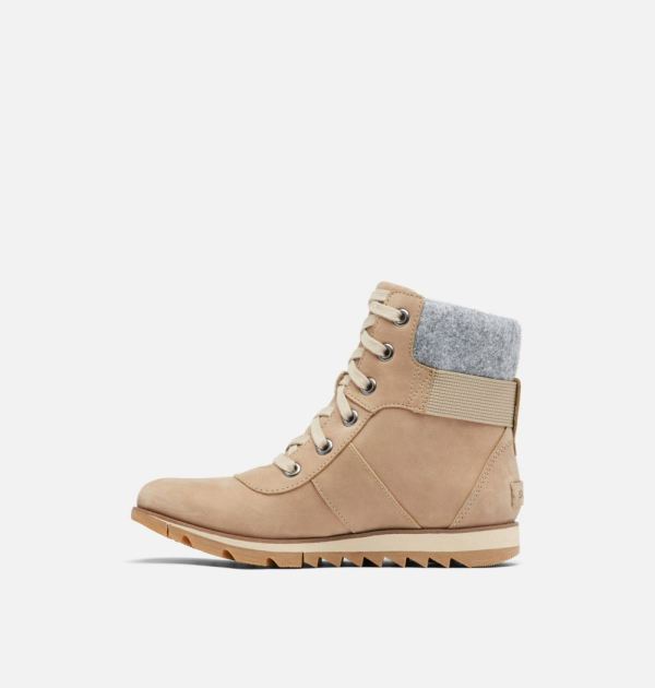 Sorel Shoes Women's Harlow Conquest Boot-Sandy Tan