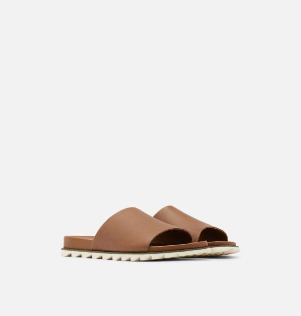 Sorel Shoes Women's Roaming Decon Slide Sandal-Velvet Tan