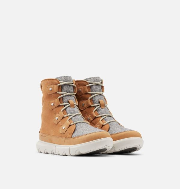 Sorel Shoes Women's Sorel Shoes Explorer II Joan-Tawny Buff Moonstone