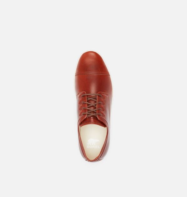 Sorel Shoes Mens Caribou Mod Cap Toe-Rooibos Tea