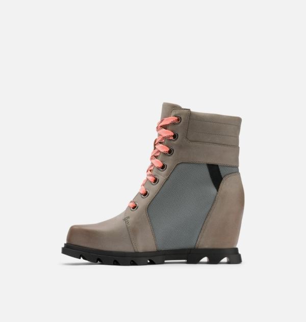 Sorel Shoes Women's Joan Of Arctic Wedge III Lexie Bootie-Quarry Black