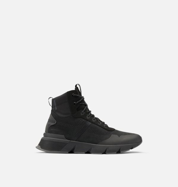 Sorel Shoes Men's Kinetic Rush Mid Sneaker-Black Black