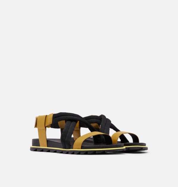 Sorel Shoes Women's Roaming Decon Sandal-Dioxide Gold