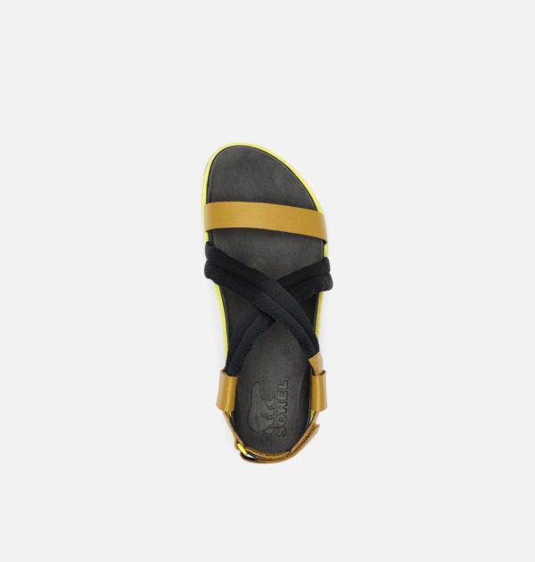 Sorel Shoes Women's Roaming Decon Sandal-Dioxide Gold