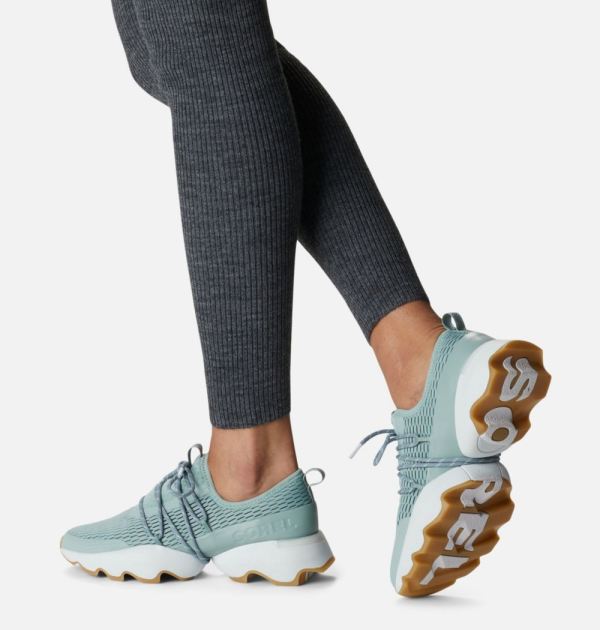 Sorel Shoes Women's Kinetic Impact Lace Sneaker-Crushed Blue White