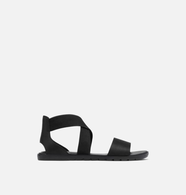Sorel Shoes Women's Ella II Sandal-Black