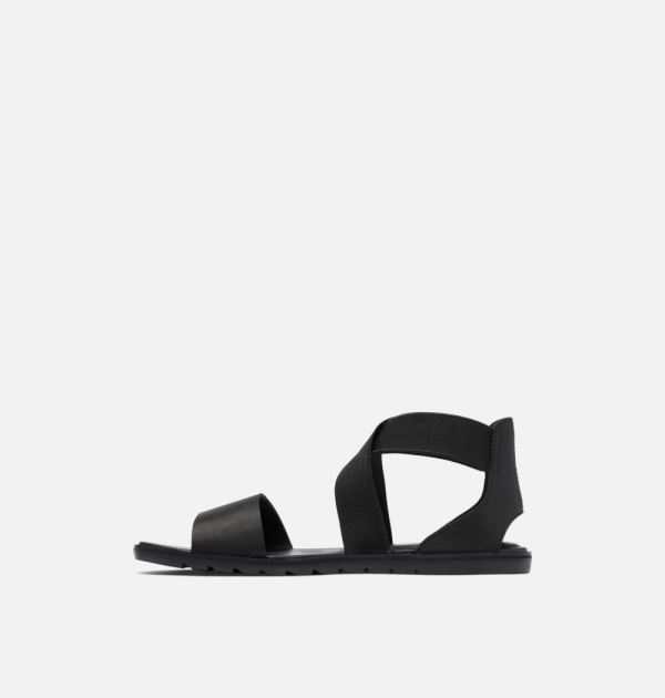 Sorel Shoes Women's Ella II Sandal-Black