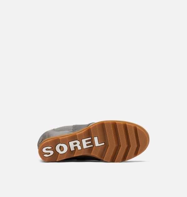 Sorel Shoes Women's Joan Of Arctic Wedge II Chelsea Bootie -Quarry Gum