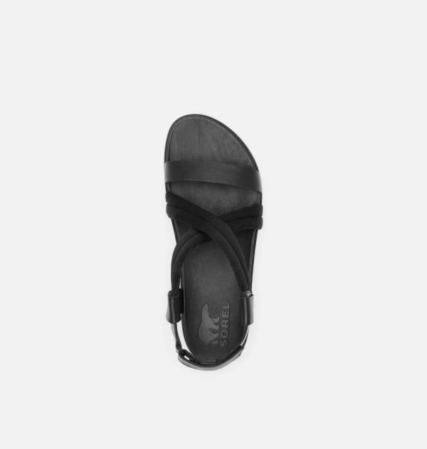 Sorel Shoes Women's Roaming Decon Sandal-Black