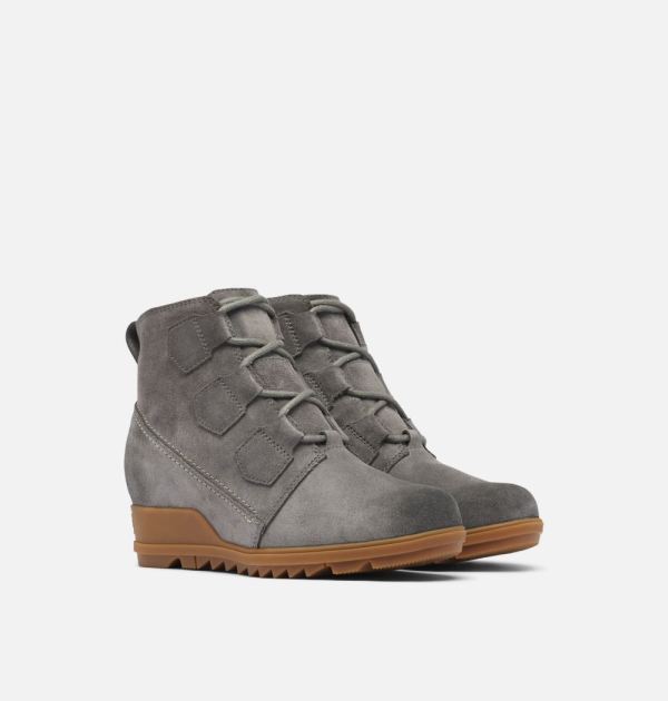 Sorel Shoes Women's Evie Lace Bootie-Quarry