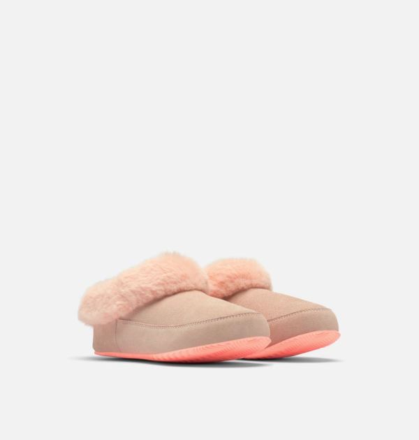 Sorel Shoes Women's Sorel Shoes Go - Coffee Run Slipper-Peach Blossom Coral Glow