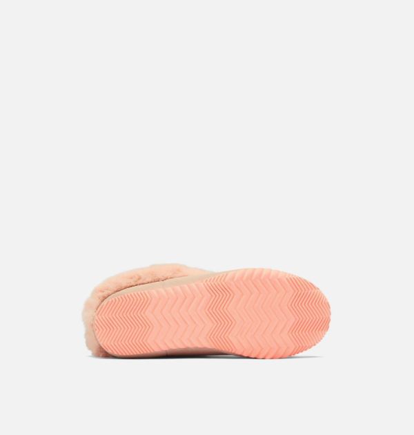 Sorel Shoes Women's Sorel Shoes Go - Coffee Run Slipper-Peach Blossom Coral Glow