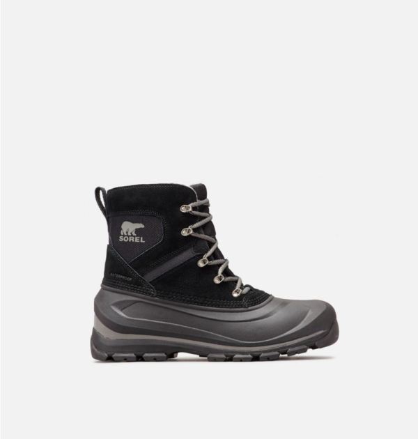 Sorel Shoes Men's Buxton Lace Boot-Black Quarry