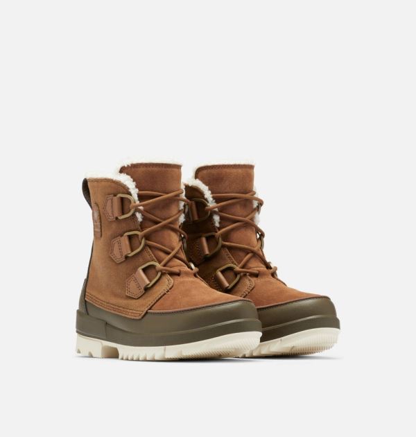 Sorel Shoes Women's Tivoli IV Boot-Velvet Tan Olive Green