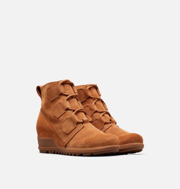 Sorel Shoes Women's Evie Lace Bootie-Camel Brown