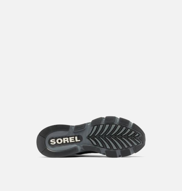 Sorel Shoes Men's Kinetic Rush Mid Sneaker-Black Grill