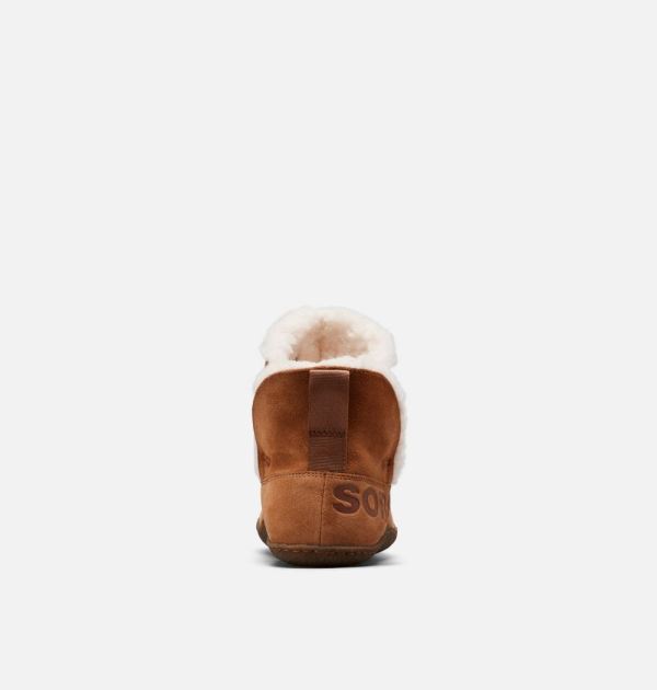 Sorel Shoes Women's Nakiska Slipper-Camel Brown