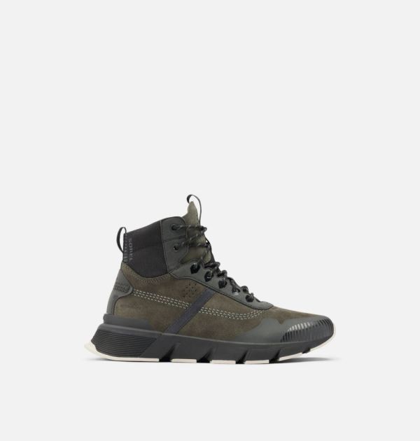 Sorel Shoes Men's Kinetic Rush Mid Sneaker-Alpine Tundra Dark Moss