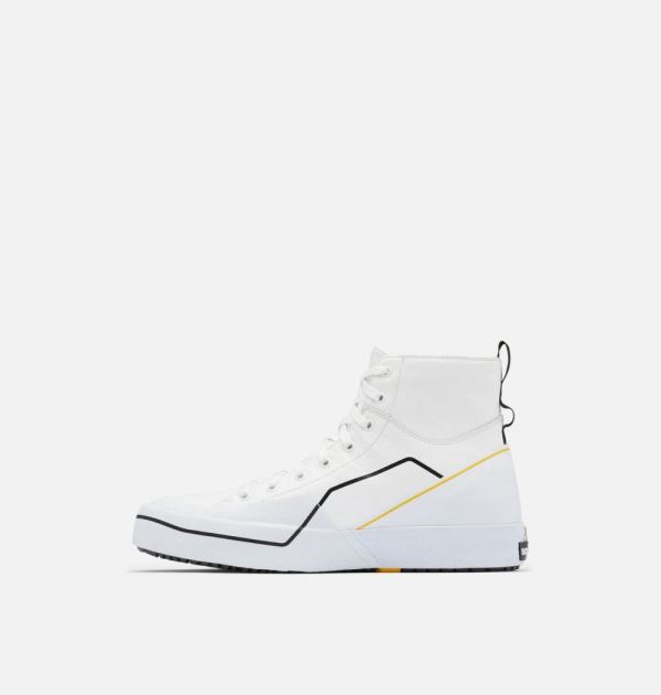 Sorel Shoes Men's Grit Mid Sneaker-White White