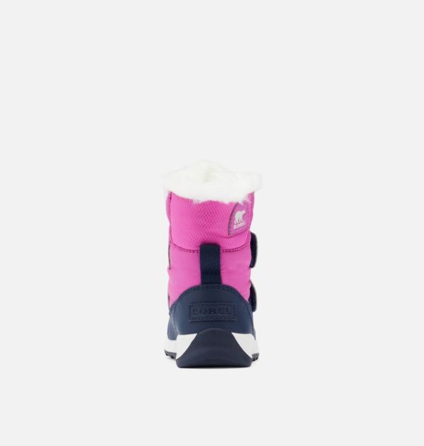 Sorel Shoes Children's Whitney II Strap Boot-Bright Lavender Collegiate Navy