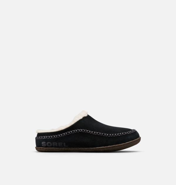 Sorel Shoes Men's Falcon Ridge II Slipper-Black Dark Stone