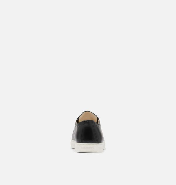 Sorel Shoes Mens Caribou Mod Cap Toe-Black Sea Salt