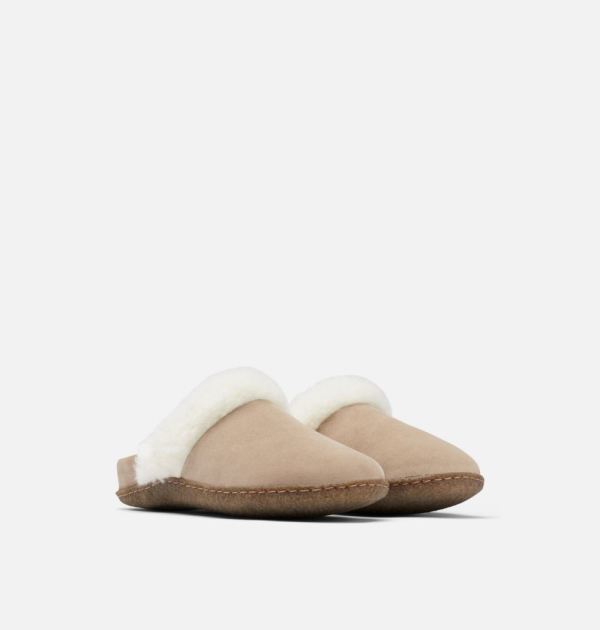 Sorel Shoes Women's Nakiska Slide II-Omega Taupe Natural