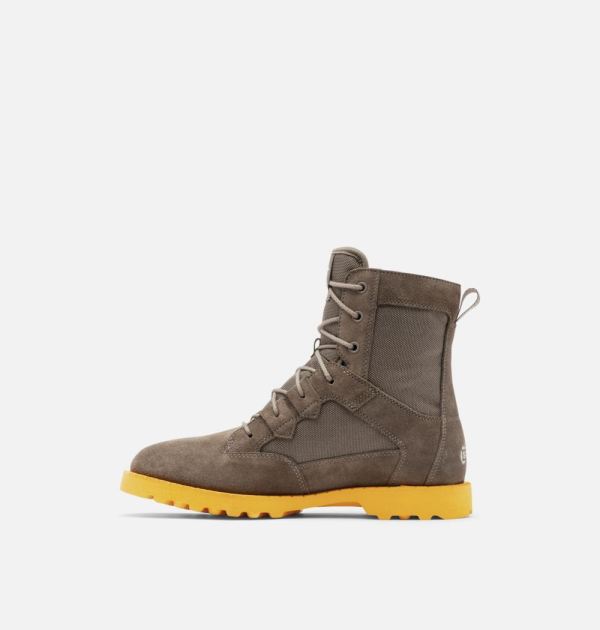 Sorel Shoes Men's Caribou OTM Boot-Alpine Tundra Cyber Yellow