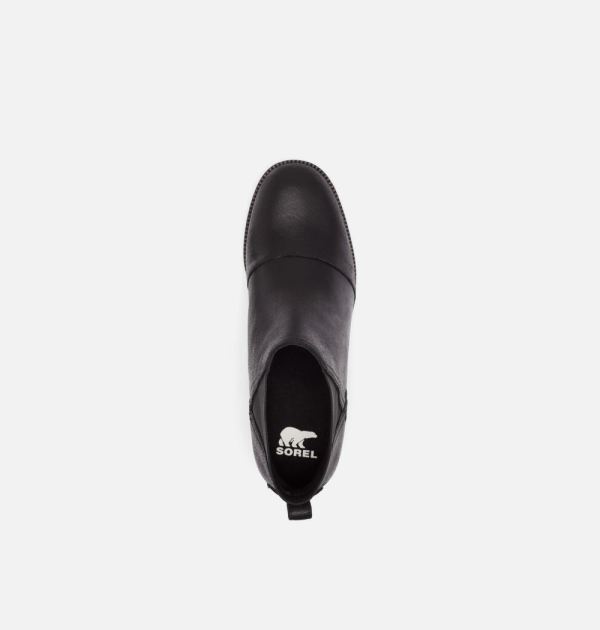 Sorel Shoes Women's Cate Chelsea Bootie-Black
