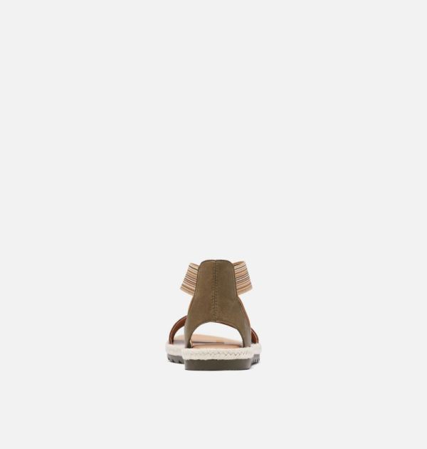 Sorel Shoes Women's Ella II Sandal-Velvet Tan Gore