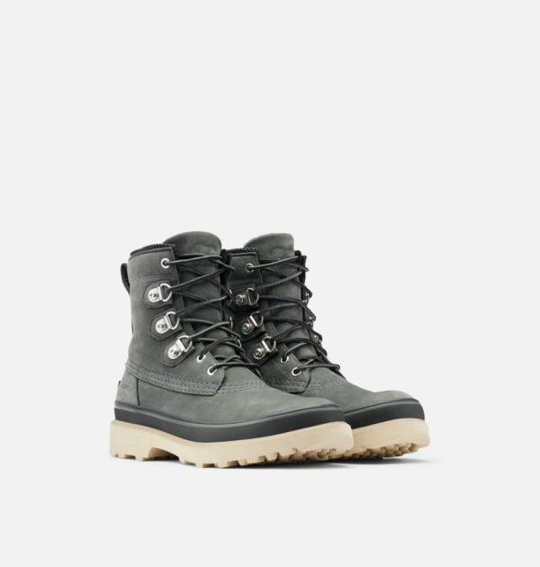 Sorel Shoes Men's Caribou Street Boot-Grill Oatmeal