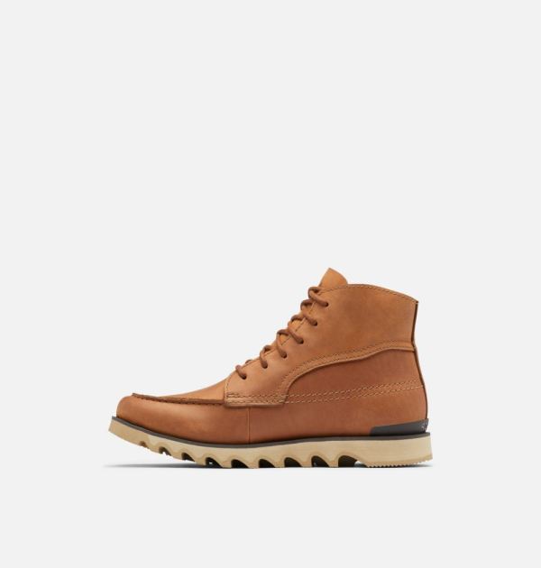 Sorel Shoes Men's Kezar Moc Toe Boot-Beeswax Oatmeal