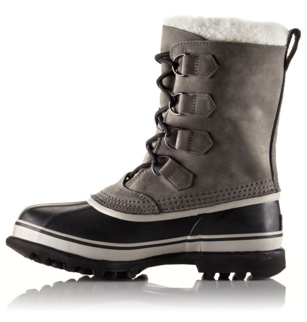 Sorel Shoes Women's Caribou reg Boot-Black Stone