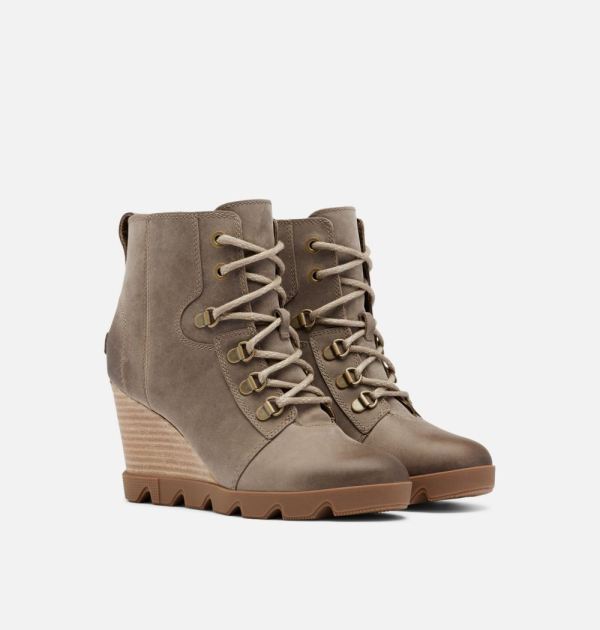 Sorel Shoes Women's Joan Uptown Lace Bootie-Khaki II