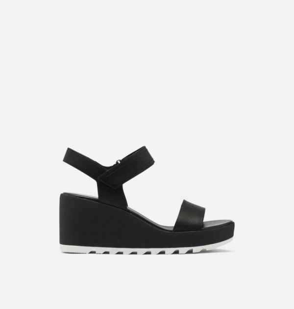 Sorel Shoes Women's Cameron Wedge Sandal-Black