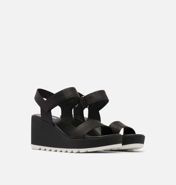 Sorel Shoes Women's Cameron Wedge Sandal-Black