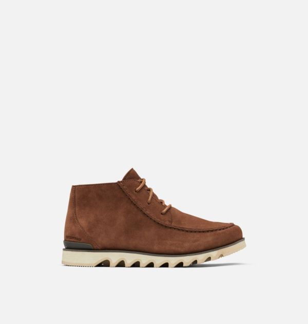 Sorel Shoes Men's Kezar Moc Chukka Boot-Hickory Ancient Fossil