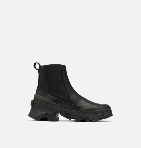 Sorel Shoes Women's Brex Chelsea Bootie-Black Black