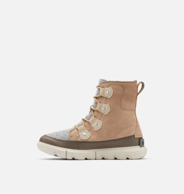 Sorel Shoes Women's Sorel Shoes Explorer II Joan-Omega Taupe Major