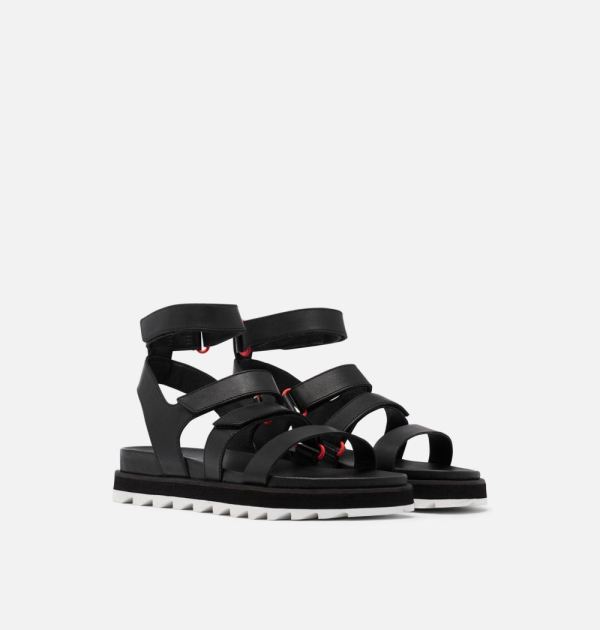 Sorel Shoes Women's Roaming Multi Strap Sandal-Black