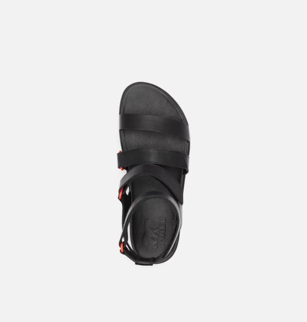 Sorel Shoes Women's Roaming Multi Strap Sandal-Black