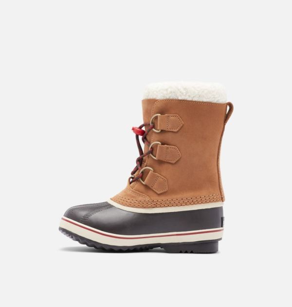 Sorel Shoes Youth Yoot Pac Caribou Boot-Velvet Tan