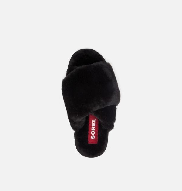 Sorel Shoes Women's Sorel Shoes Go - Mail Run Slipper-Black