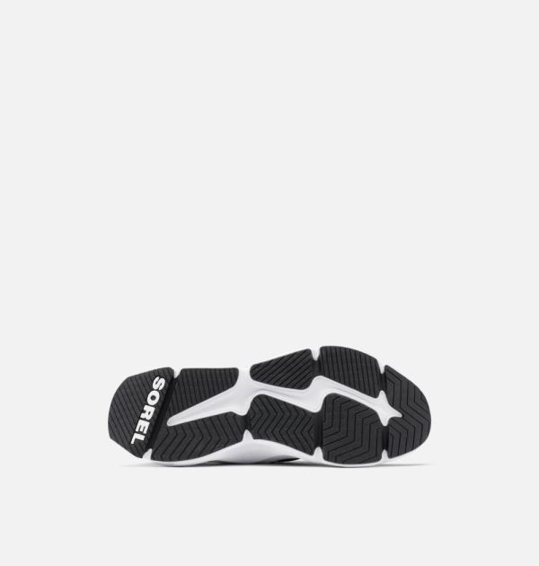 Sorel Shoes Women's Kinetic RNEGD Strap Sneaker-Black White