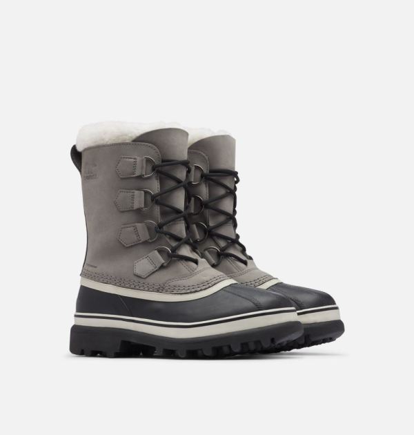 Sorel Shoes Women's Caribou reg Boot-Shale Stone