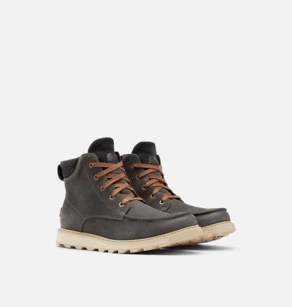 Sorel Shoes Men's Madson II Moc Toe Boot-Coal