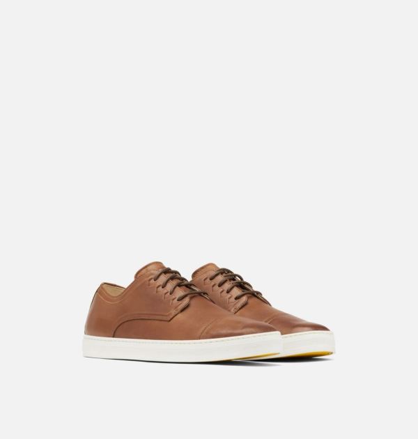 Sorel Shoes Mens Caribou Mod Cap Toe-Brown Flora Umbro